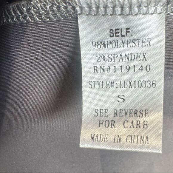 Light gray faux suede blazer jacket size small NWT - Picture 7 of 7